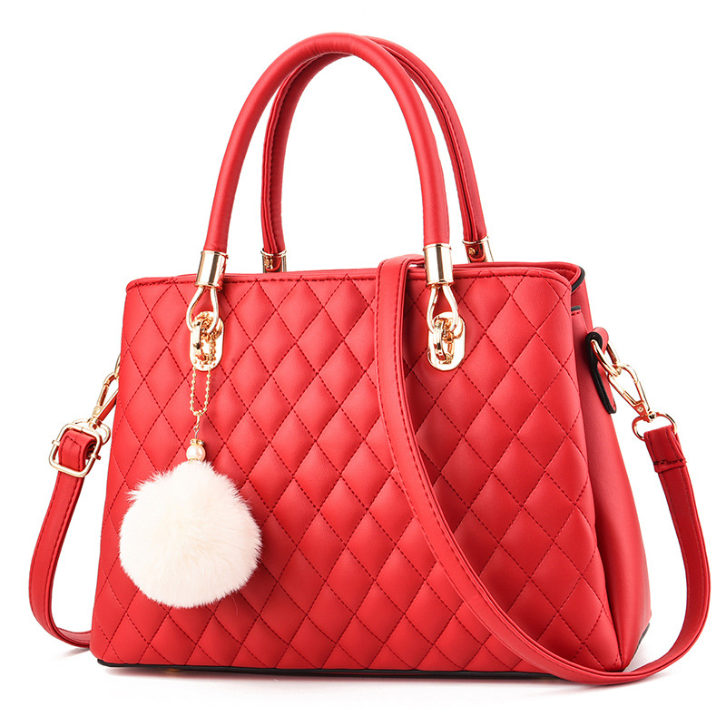 Quilted fashion bag autumn handbag for women